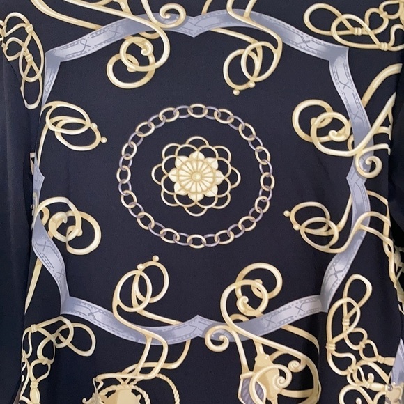 J. McLaughlin Catalina cloth nautical Top. As is - Picture 5 of 8